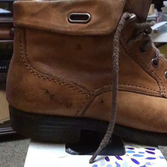 EARTH SPIRIT women’s ankle boots sz 6 TAN - Picture 9 of 9